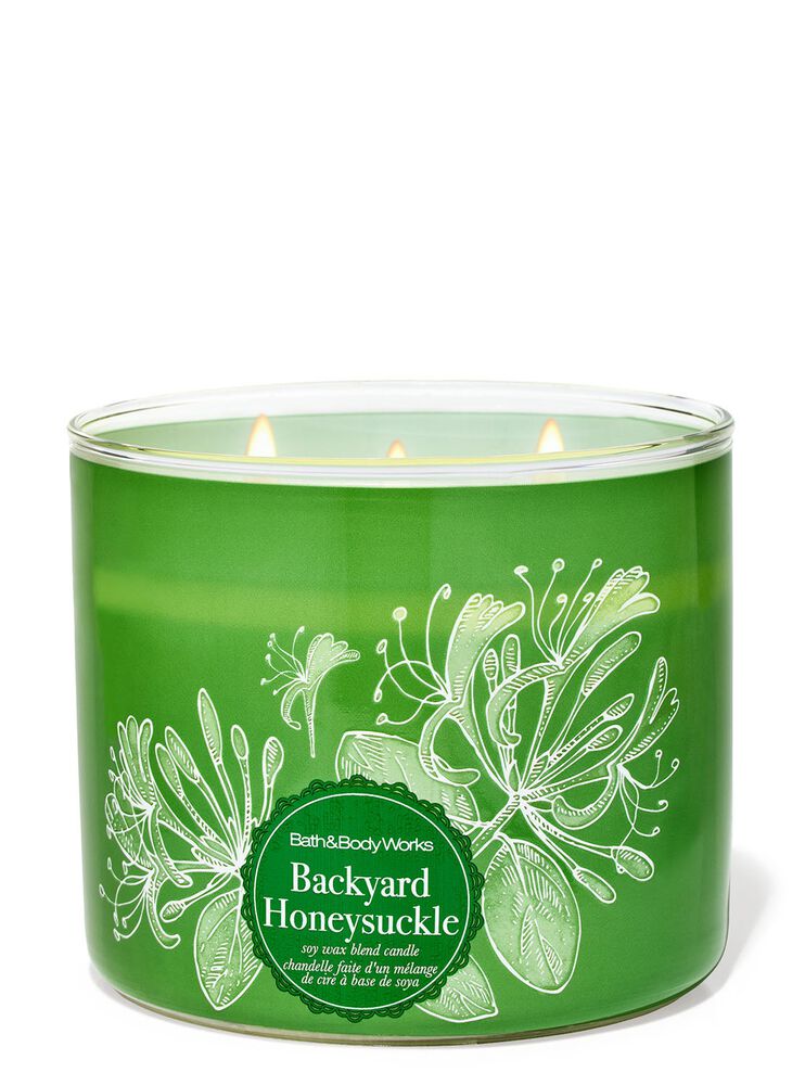 Backyard Honeysuckle 3-Wick Candle 3-Wick Candle