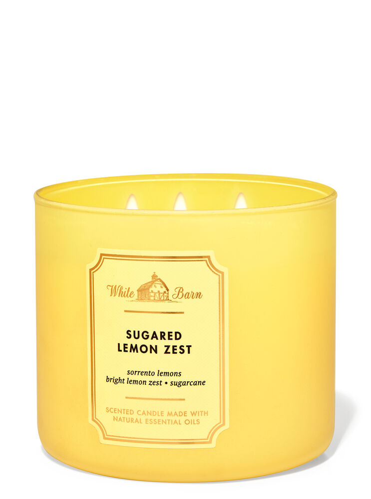 Sugared Lemon Zest 3-Wick Candle 3-Wick Candle