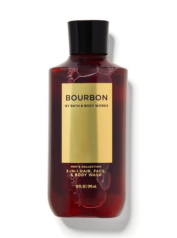 Bourbon Body Wash & Shower Gel 3-in-1 Hair, Face & Body Wash