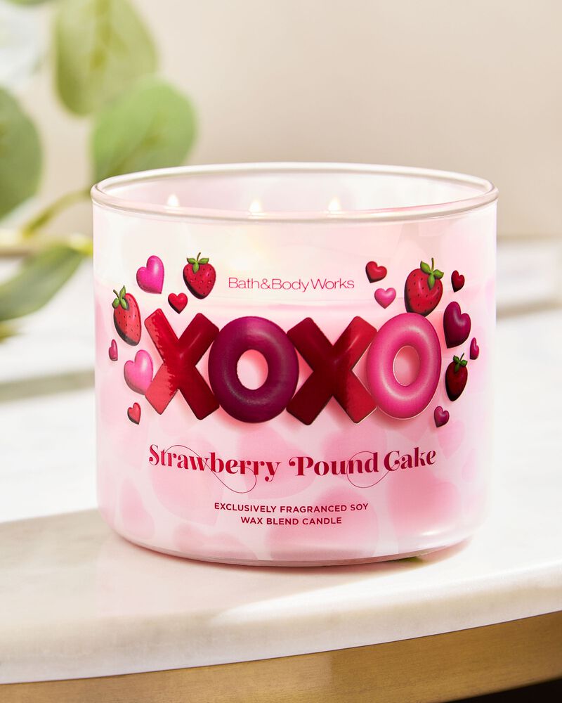 Strawberry Pound Cake 3-Wick Candle 3-Wick Candle