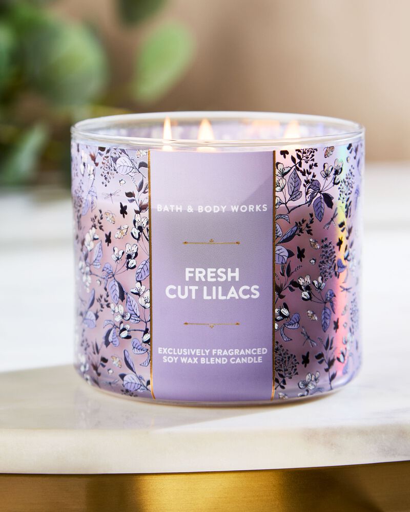 Fresh Cut Lilacs 3-Wick Candle 3-Wick Candle