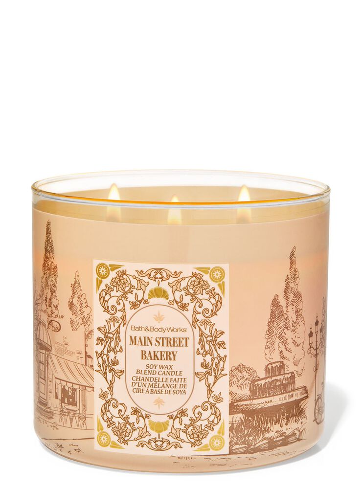 Main Street Bakery 3-Wick Candle 3-Wick Candle
