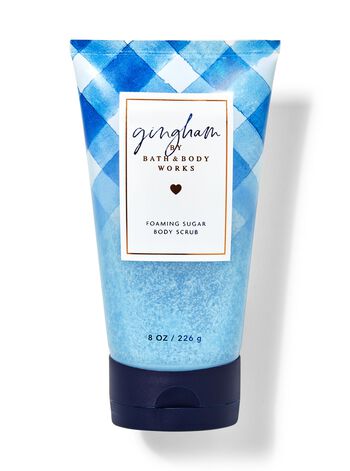 Gingham Foaming Sugar Body Scrub Foaming Sugar Body Scrub