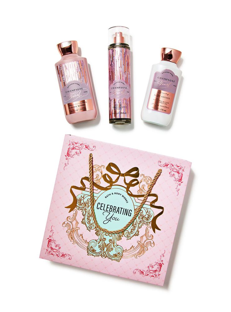 Champagne Toast Gift Box Set Gift Box Set