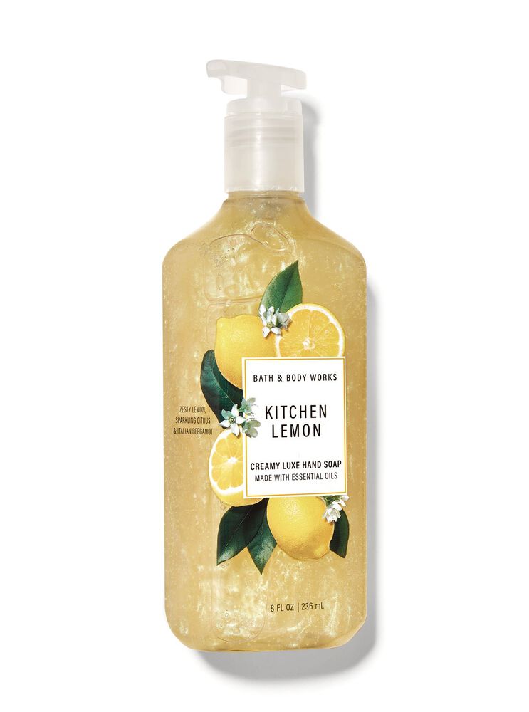 Kitchen Lemon Nourishing Hand Soap Creamy Luxe Hand Soap