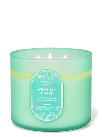 White Tea & Sage 3-Wick Candle 3-Wick Candle