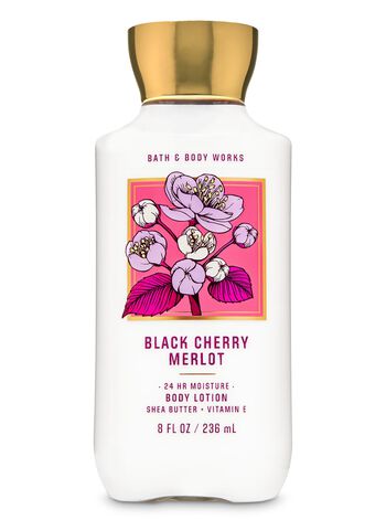 Black Cherry Merlot Body Lotion Super Smooth Body Lotion
