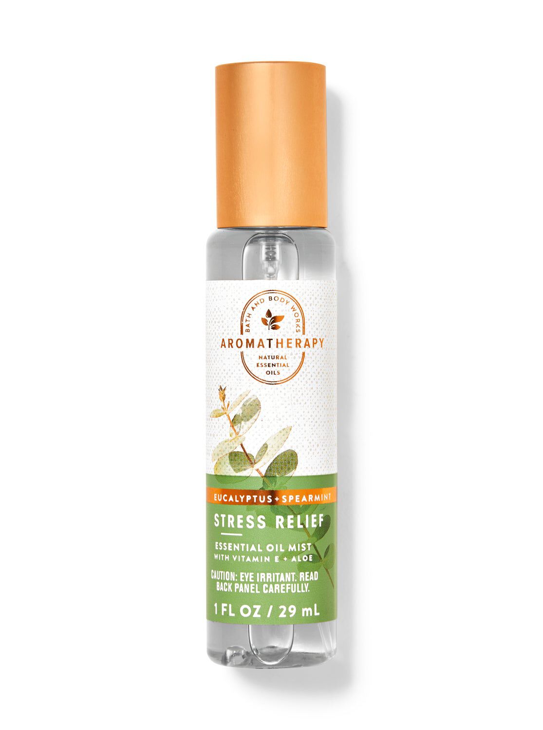 Shop Eucalyptus Spearmint Travel Size Essential Oil Mist | Bath