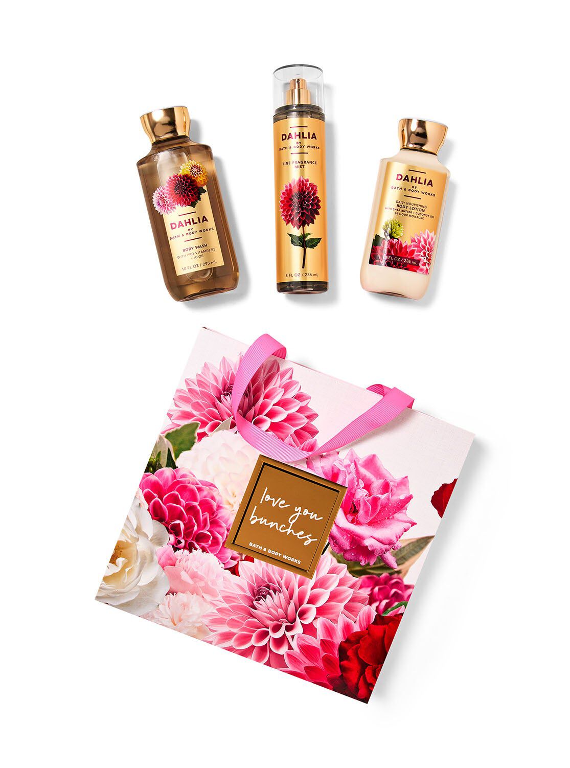 BBW ❁　ミルクバーミニチュアセット　Bath and body works Shop Dahlia Gift Box Set | Bath & Body Works Singapore
