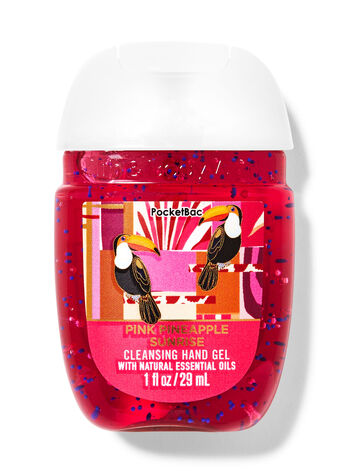 Pink Pineapple Sunrise PocketBac Cleansing Hand Gel PocketBac Cleansing Hand Gel