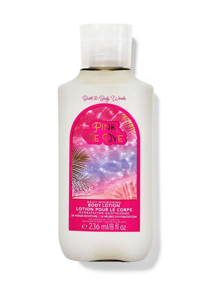 Pink Tie Dye Daily Nourishing Body Lotion Daily Nourishing Body Lotion
