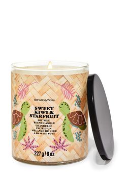 Sweet Kiwi & Starfruit Single Wick Candle Sweet Kiwi & Starfruit Single Wick Candle