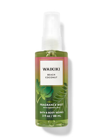 Waikiki Beach Coconut Travel Size Fine Fragrance Mist Travel Size Fine Fragrance Mist