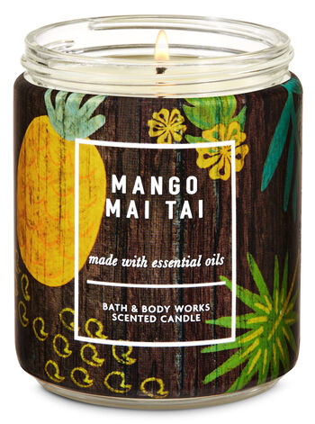 Mango Mai Tai Single Wick Candle Single Wick Candle