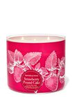 Strawberry Pound Cake 3-Wick Candle image number null