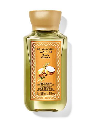 Waikiki Beach Coconut Travel Size Body Wash Travel Size Body Wash
