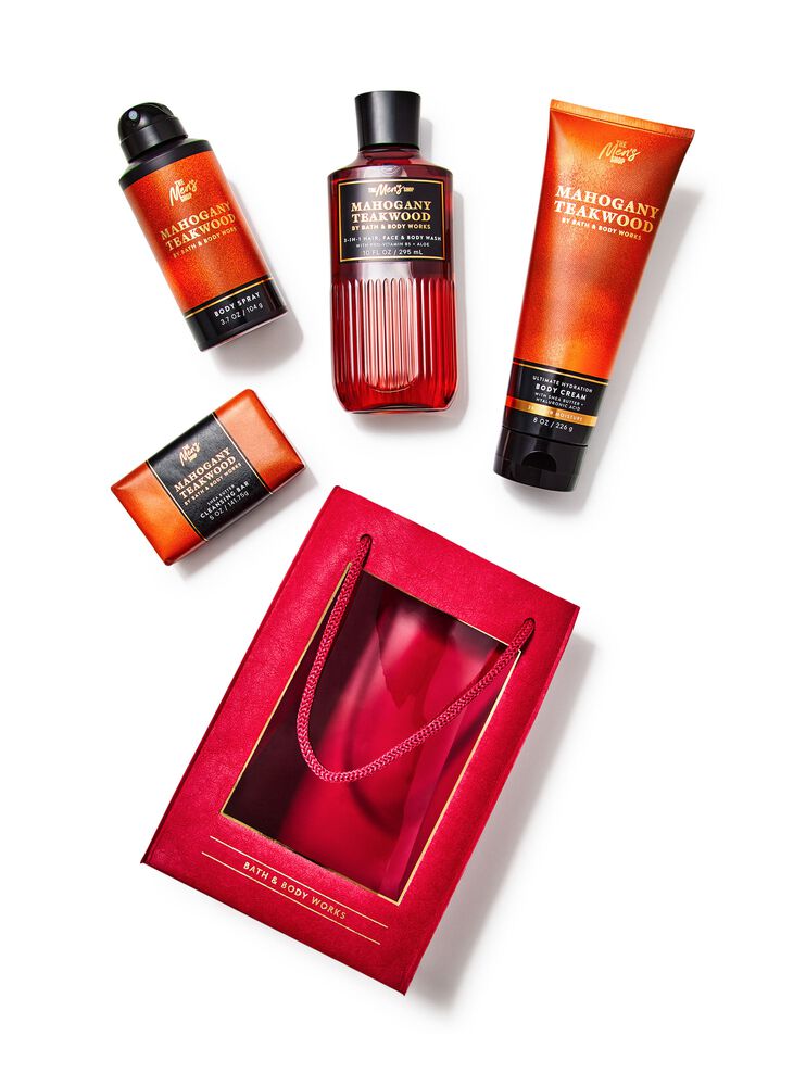 Mahogany Teakwood Gift Bag Set Gift Bag Set