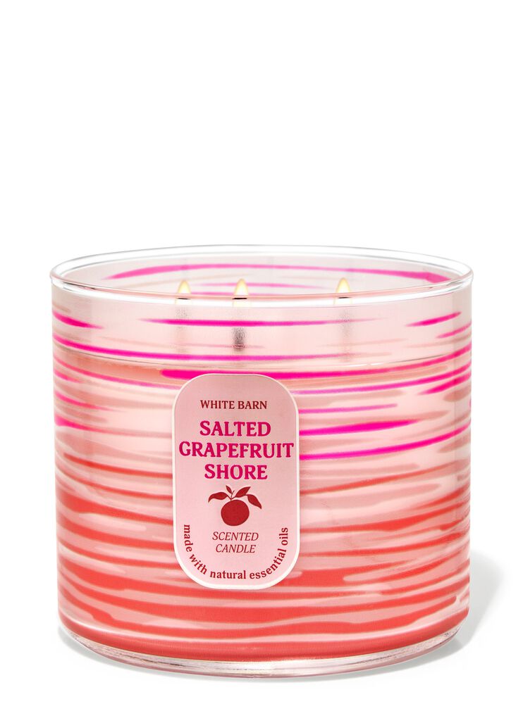 Salted Grapefruit Shore 3-Wick Candle 3-Wick Candle