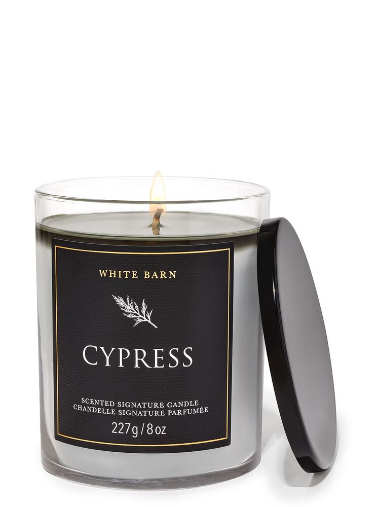 Cypress Single Wick Candle Single Wick Candle