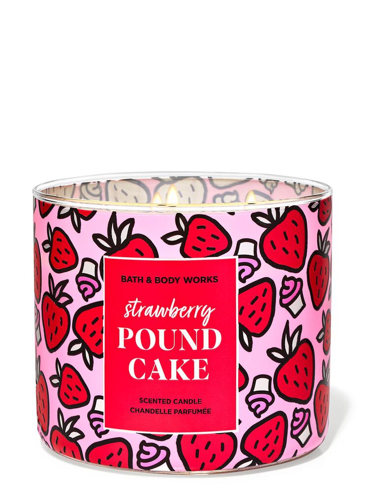 Strawberry Pound Cake 3-Wick Candle 3-Wick Candle