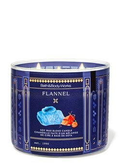 Flannel 3-Wick Candle Flannel 3-Wick Candle