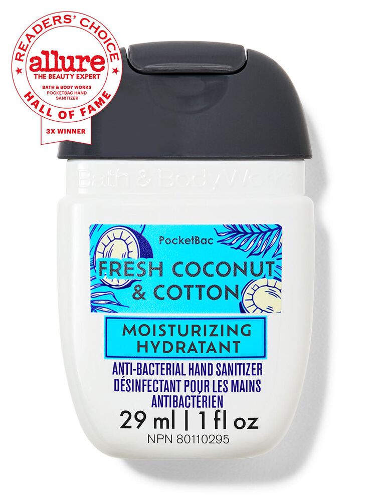 Fresh Coconut & Cotton PocketBac Hand Sanitizer PocketBac Hand Sanitizer