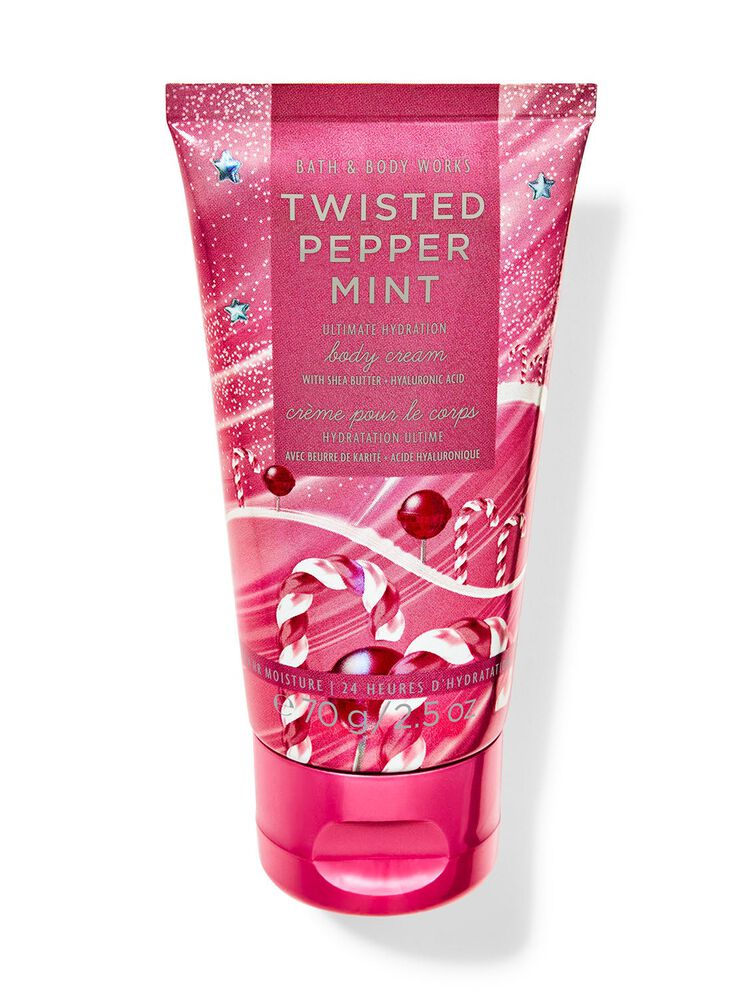Twisted Peppermint Travel Size Ultimate Hydration Body Cream Travel Size Ultimate Hydration Body Cream