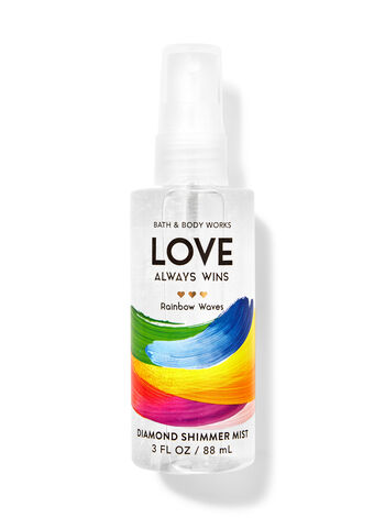 Rainbow Waves Travel Size Diamond Shimmer Mist Travel Size Diamond Shimmer Mist
