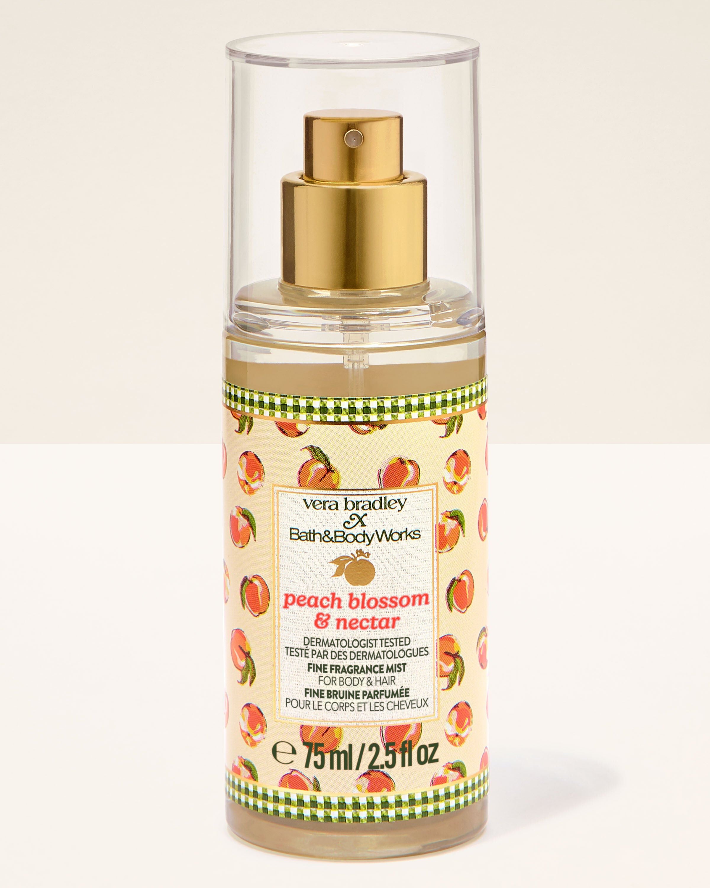 Shop Peach Blossom & Nectar Travel Size Fine Fragrance Mist | Bath
