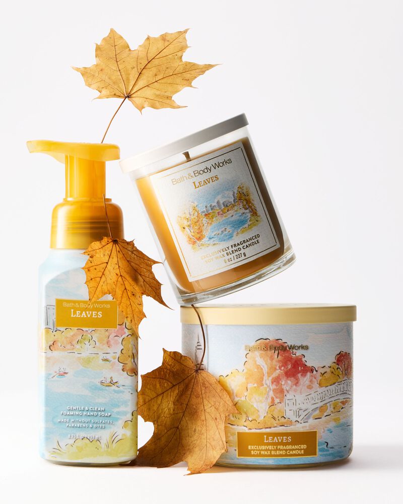 Leaves 3-Wick Candle 3-Wick Candle