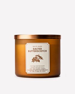 Salted Butterscotch 3-Wick Candle image number null
