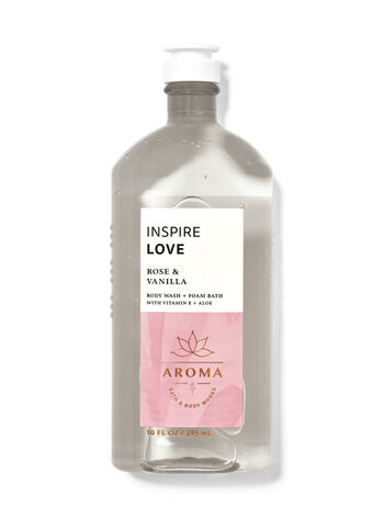 Rose Vanilla Body Wash and Foam Bath Body Wash and Foam Bath