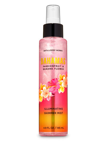 Bahamas Passionfruit & Banana Flower Body Spray & Mist Illuminating Shimmer Mist