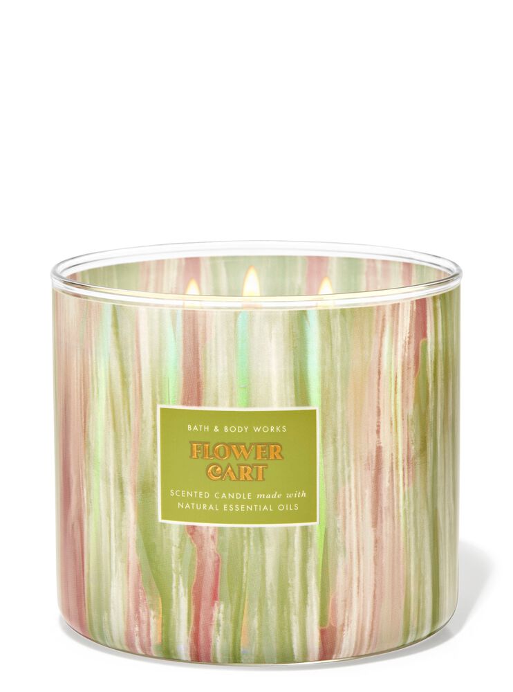 Flower Cart 3-Wick Candle 3-Wick Candle