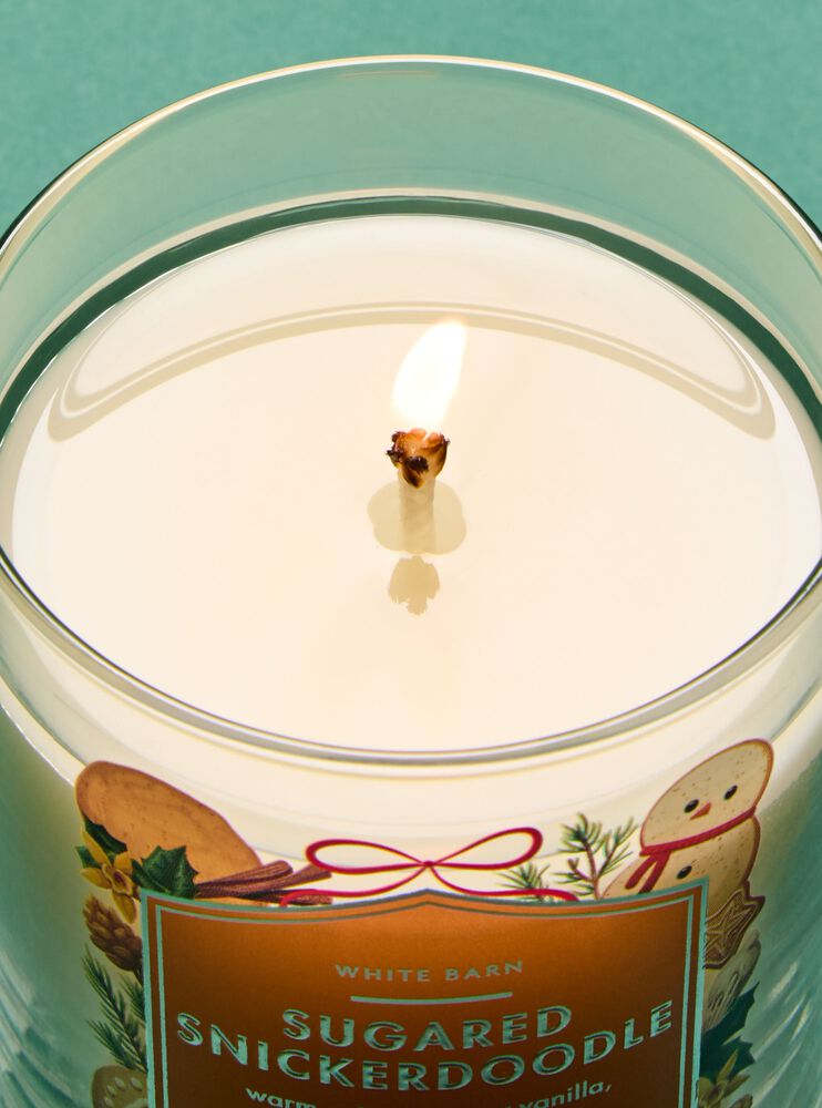 Sugared Snickerdoodle Single Wick Candle Signature Single Wick Candle