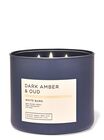 Dark Amber & Oud 3-Wick Candle image number null