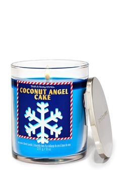 Coconut Angel Cake Single Wick Candle Coconut Angel Cake Single Wick Candle