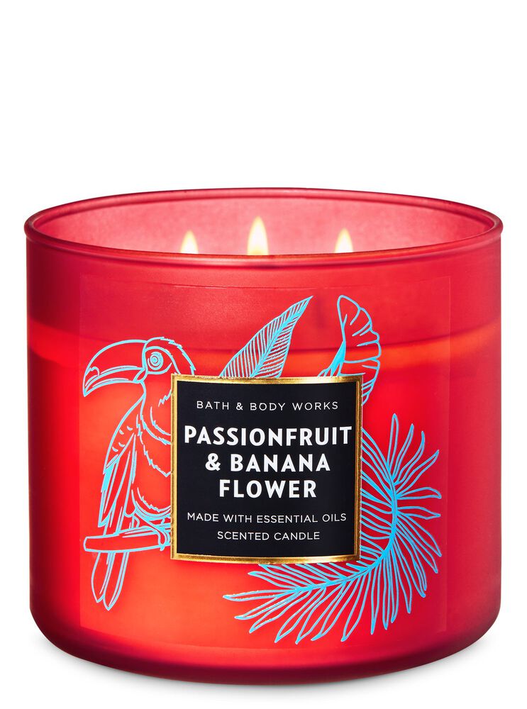 Passionfruit & Banana Flower 3-Wick Candle 3-Wick Candle