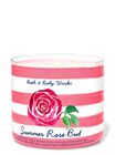 Summer Rose Bud 3-Wick Candle image number null