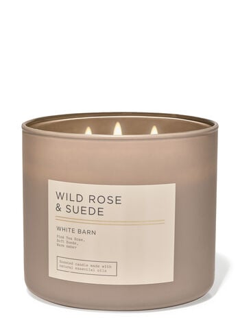 Wild Rose & Suede 3-Wick Candle 3-Wick Candle