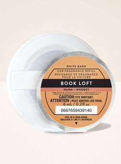 Book Loft Car Fragrance Refill