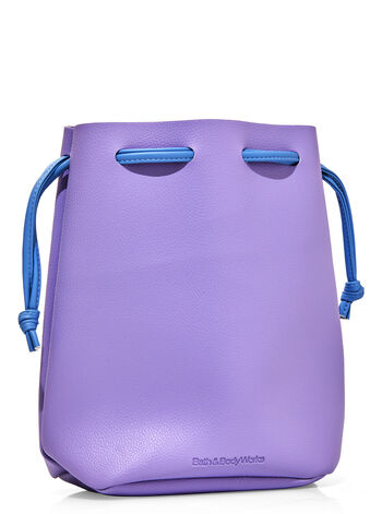 Purple Drawstring Cosmetic Bag Cosmetic Bag