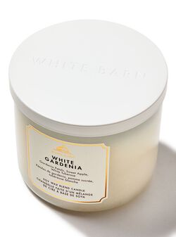 White Gardenia 3-Wick Candle
