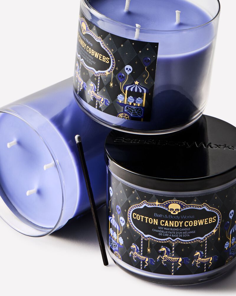Cotton Candy Cobwebs 3-Wick Candle 3-Wick Candle