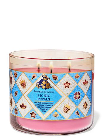 Picnic Petals 3-Wick Candle 3-Wick Candle