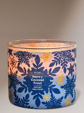 Snowy Coconut Frost 3-Wick Candle 3-Wick Candle