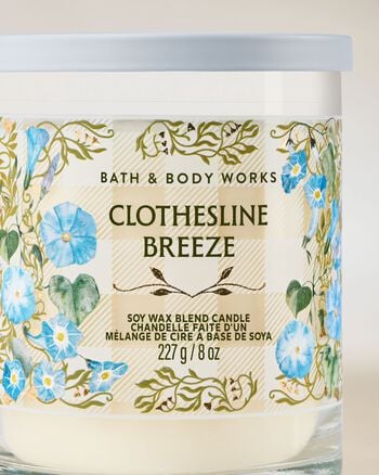 Clothesline Breeze Single Wick Candle Single Wick Candle