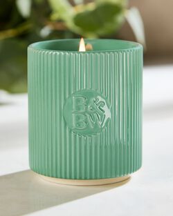 White Tea & Sage Single Wick Candle image number null