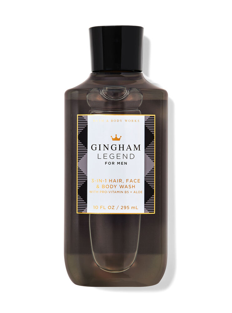 Gingham Legend 3-in-1 Hair, Face & Body Wash 3-in-1 Hair, Face & Body Wash