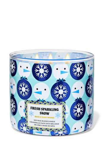Fresh Sparkling Snow 3-Wick Candle 3-Wick Candle